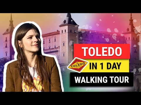 TOLEDO walking tour / What to do in Toledo, Spain in 1 day?