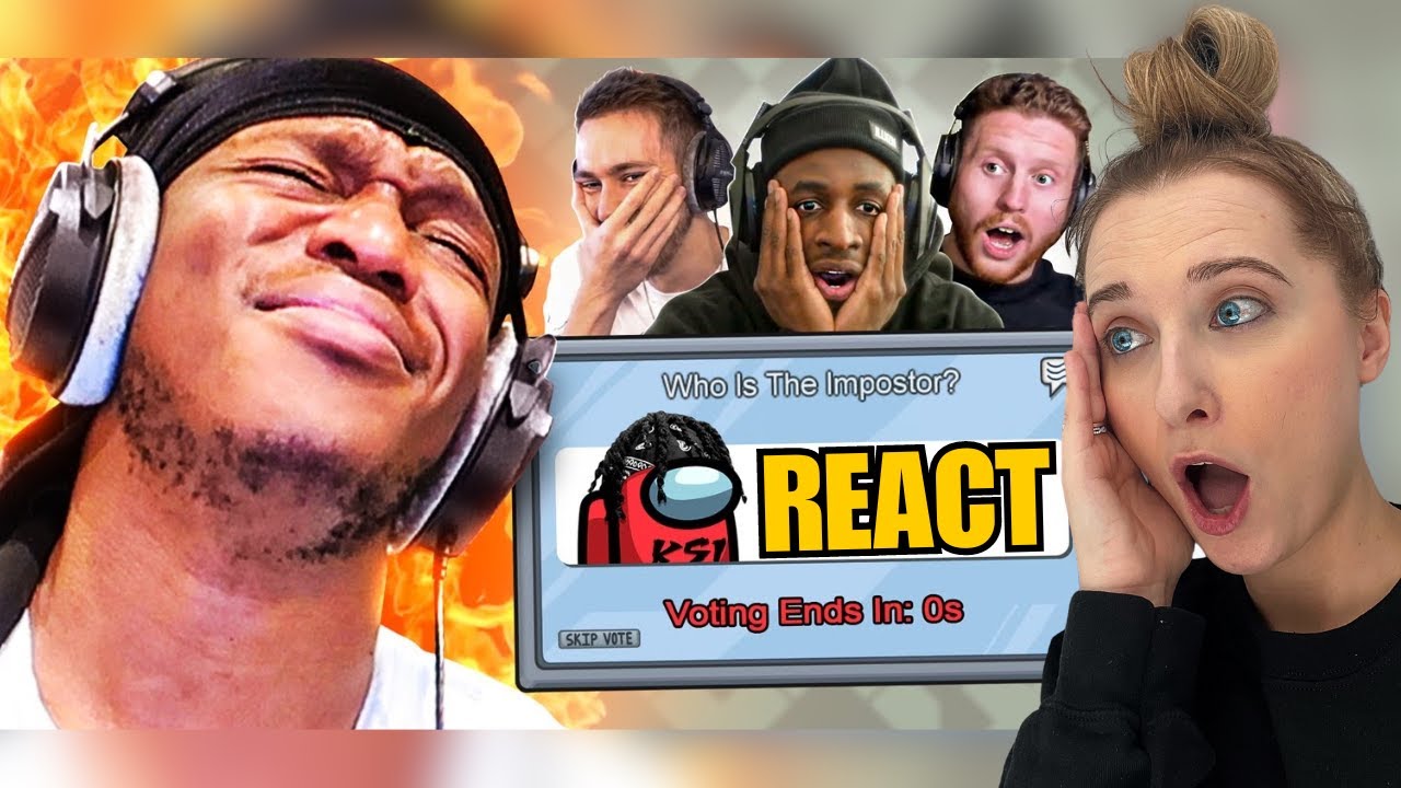 REACTING TO SIDEMEN AMONG US BIGGEST FAIL (for real this time)