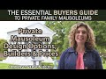 Private mausoleum design options builders and prices 2023 us family mausoleum buyers guide