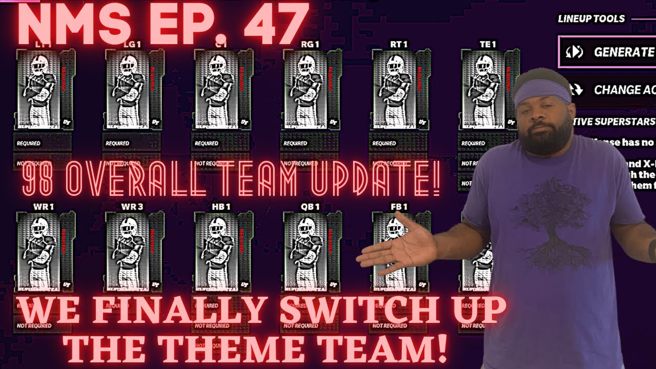 HUGE SHOPPING SPREE DONE! 98 OVR NMS TEAM UPDATE! WE SWITCH IT UP AGAIN! NMP EP 47! MADDEN 22