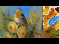 Painting Birds Challenge  European Robin