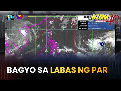Bagyo sa labas ng PAR, hindi inaasahang magla-landfall: PAGASA | DZMM Teleradyo (15 September 2026)