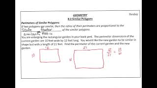 8 2 Similar Polygons C