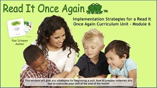 Read It Once Again - Curriculum Training Module 6