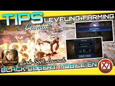 TIPS CERMAT LEVELING SEKALIGUS FARMING | BLACK DESERT MOBILE (EN) | INDONESIA