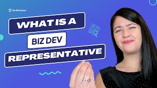What is a business development representative