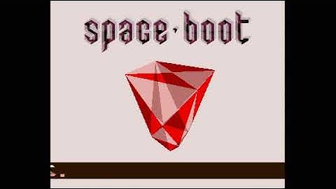 Amiga Intro: SpaceBoot Intro by Scoopex