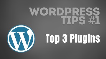 The Top 3 Essential WordPress Plugins for Any WordPress Website in 2024