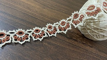Tat beautiful lace for various purposes : shuttle tatting tutorial @threadpower4444