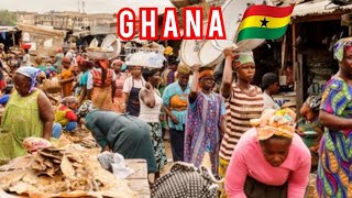 Exploring The Vibrant Market At Nsawam Prison In Ghana, Africa Mragyengovlogs