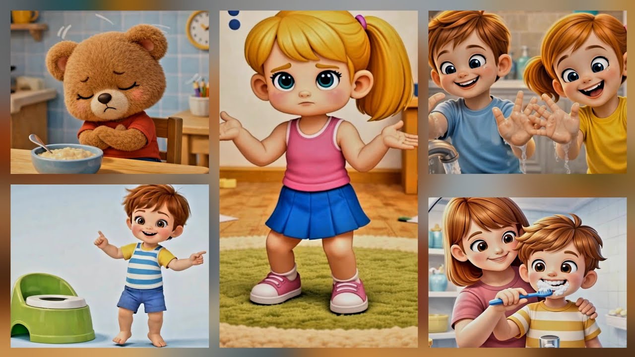 🎵 🧒🪥 Učíme sa hrou! 🎶 Macík, Zúbky, Hračky a Iné 🐻