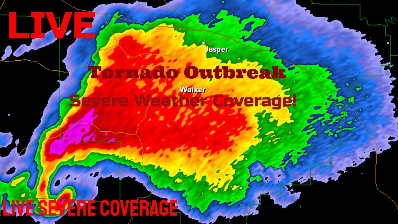 [LIVE] Dangerous Tornado Outbreak - Extreme Severe Weather Coverage ...