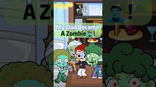My Dad Became A Zombie!🧟‍♂️ SAD STORY IN TUT WORLD🌎 #shorts #zombie #tutworld #fyp #sadstory #game