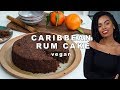 Epic Caribbean Rum Cake VEGAN