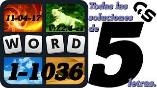 4 Fotos 1 Palabra | Todas las soluciones de 5 letras [1-1036] screenshot 3