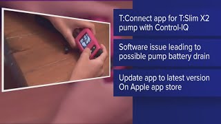Recall issued on Apple mobile app used in certain insulin pumps screenshot 3