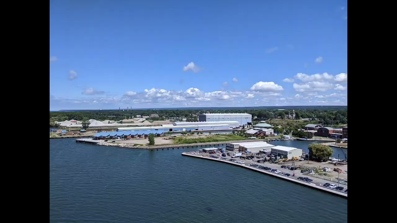 Erie,PA.The Bicentennial tower at Dobbins Landing. 20220802