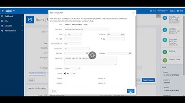 Quick Entry of New Item, Product, or Service