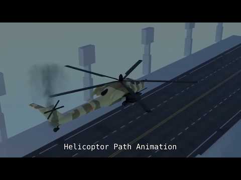 Blender Tutorial - Helicopter Path Animation
