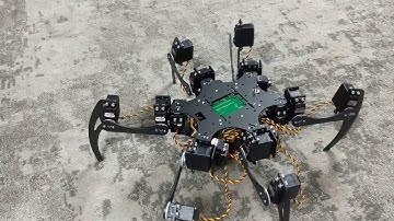 Capers II hexapod control explanation