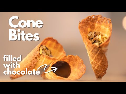 BEST Bite-Sized Snack! Cone Bites from Scratch!