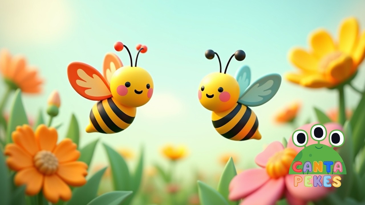 🦋🎶 Música Infantil Divertida | Borboletinha Colorida 🌸 Canções Infantis