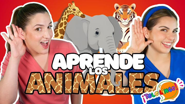 Animales, Colores y Más | Aprende Español | Spanish Learning Video for Babies & Toddlers | TeleLingo