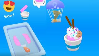 Ice Cream Roll Max Level iOS,Android Gameplay Walkthrough Gaming Update Top Free Mobile Game QETEM screenshot 4