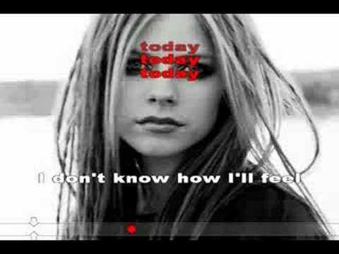 Karaoké Avril Lav... Avril Lavigne Tomorrow