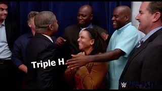 Triple H walking into WWE RAW as the new head of creative like… 😂