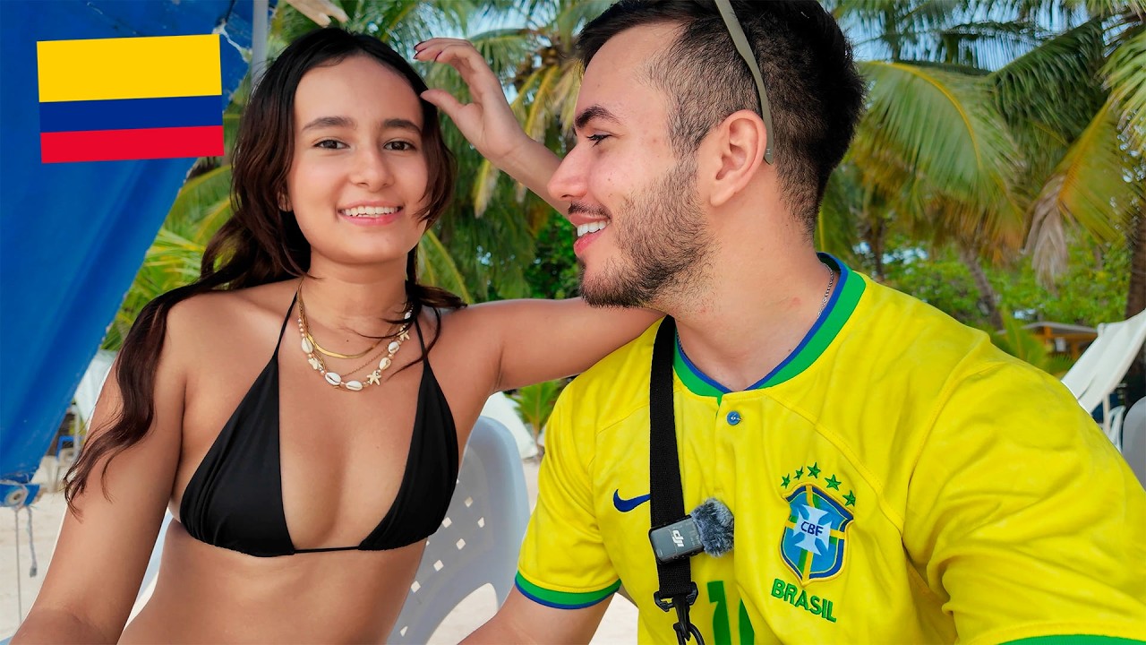CONSEGUI MINHA NAMORADA COLOMBIANA 🇨🇴