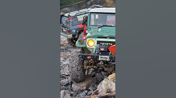 FJ40 Scale 1/10 ‎#Automobile #RC #RCCar #RCOffroad #Short #FYP #fypシ゚ #RCCrawler #River  @YouTube