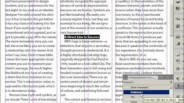 InDesign CS5, magazine layout, part2, more text styles.mp4