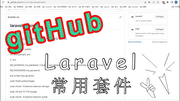 Laravel電商專案 第三章 gitHub 常用套件