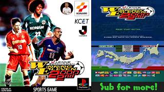 J.League Jikkyou Winning Eleven 2000 2nd – PlayStation (PS1