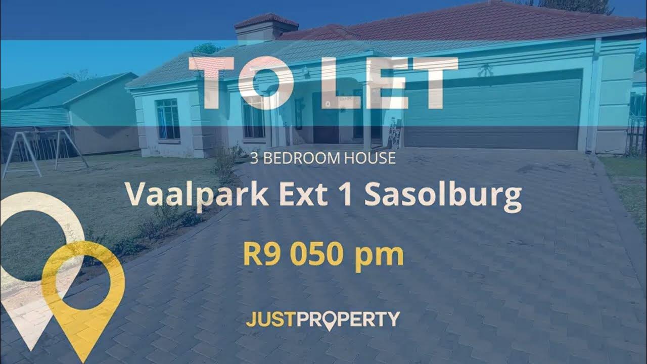 Spacious 3Bedroom House for Rent in Vaalpark, Sasolburg YouTube