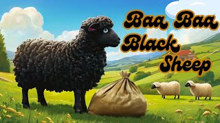 Baa Baa Black Sheep | Baa, baa, black sheep, have you any wool? | Kidsjourney screenshot 1