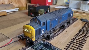 Class 37 with ESU Loksound V4 sound project.