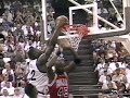 Shaq Dunks over Michael Jordan NBA (1995)