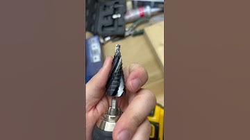 Matework M35 Cobalt Step Drill Bit Set Review, Great step bit and drills fast