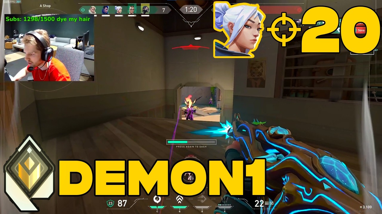 DEMON1 WITH 52% HS RATE! - ENVY Demon1 [NA] #MatchMVP