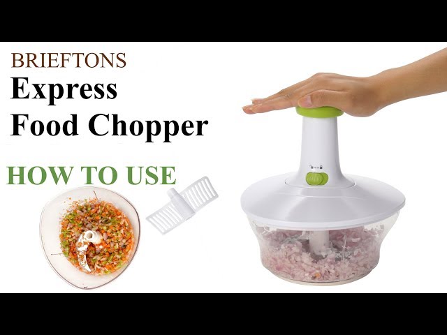 Manual Food Chopper, Express Hand Held Chopper, Chop & Cut Fruits