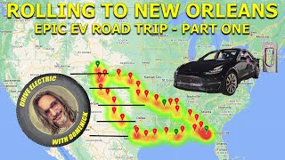 Epic Model 3 Road Trip From Florida To Colorado - First Leg To New Orleans