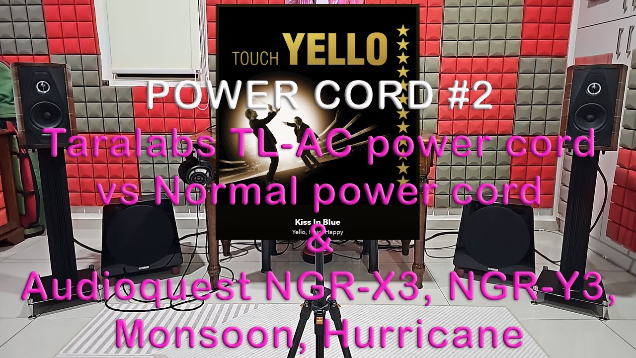 Power Cable #2 : Taralabs TL-AC vs normal power cord & Audioquest NRG ...