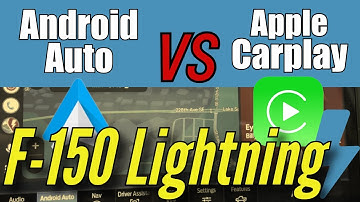 Android Auto vs Apple CarPlay in the F-150 Lightning — EV Navigation, ABRP & Charging Stops