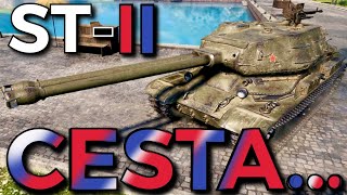 CESTA na ... ST-II / plná polní s IS-3-II 🤘🏼