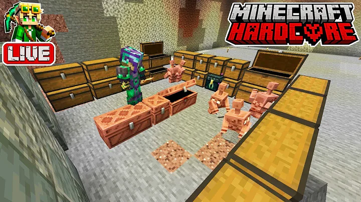 🔴 LIVE 🔴 Starting an Underground Skyrim-themed Build in my Hardcore Minecraft Forever World