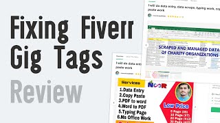Information Fiverr Gig Keyword Research and Gig Ranking Update