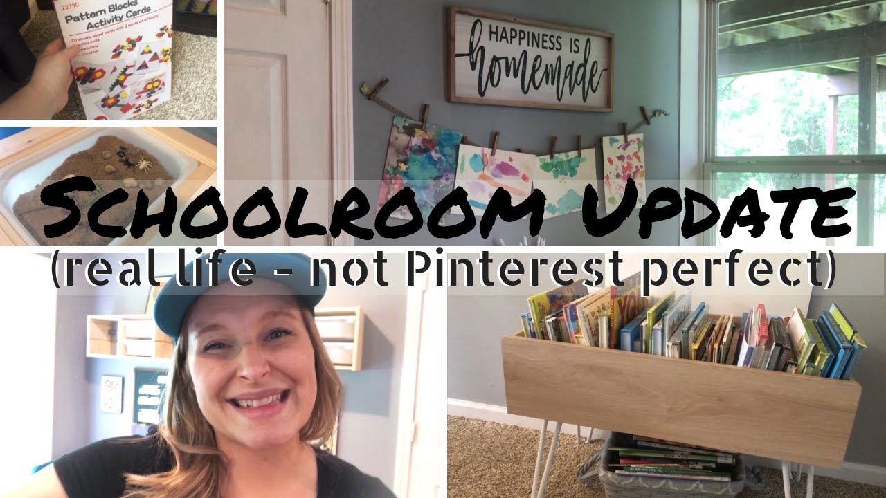 UPDATED HOMESCHOOL SCHOOLROOM TOUR | PRE-K/K MINI REVIEWS | Dining room schoolroom