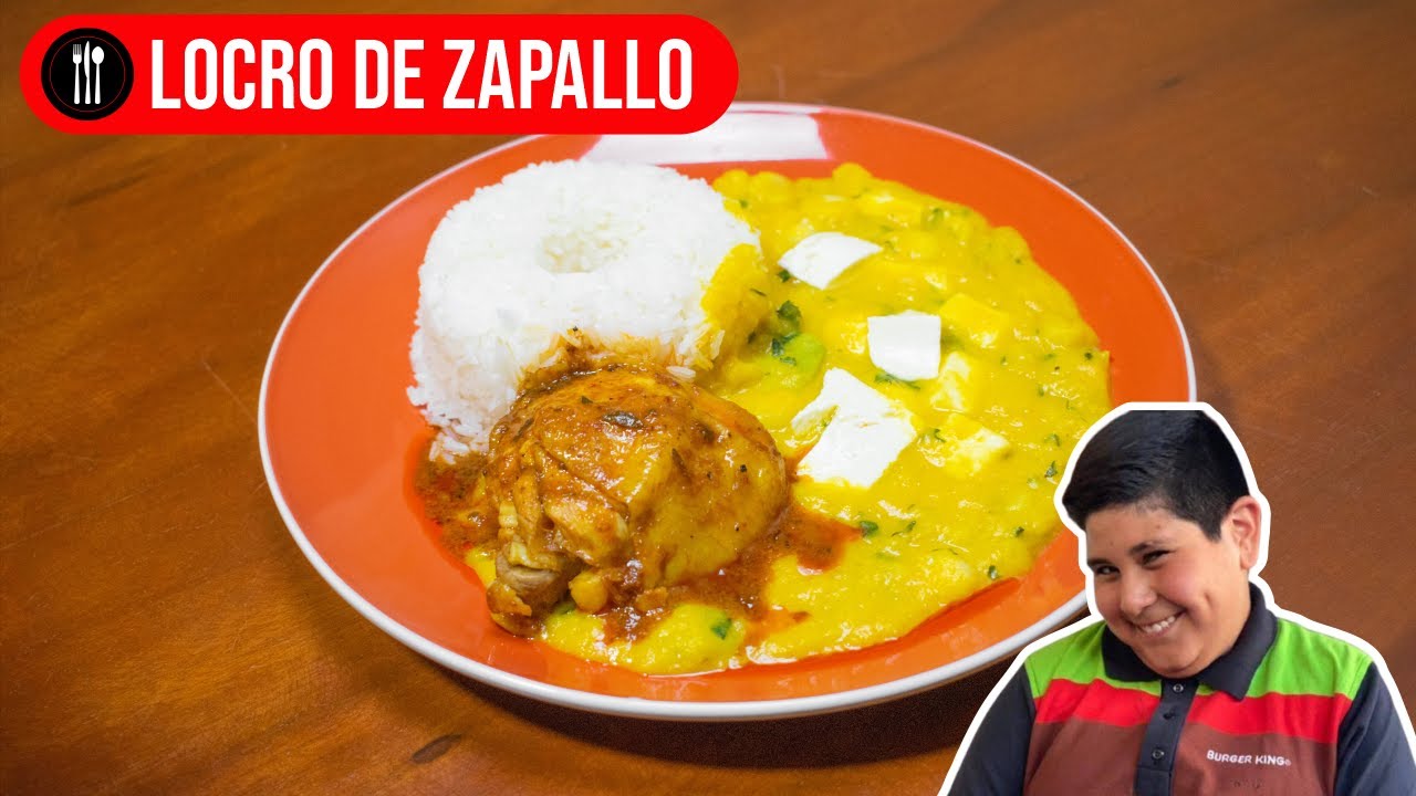 COMO PREPARAR UN LOCRO DE ZAPALLO CON POLLO A LA OLLA🍛🍴🧑‍🍳 YouTube